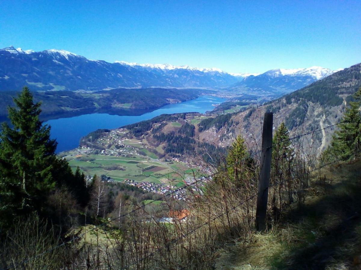 Ferienwohnung Resi Mit Traumhaftem Seepanorama Штайндорф-ам-Оссиахер-Зее Экстерьер фото
